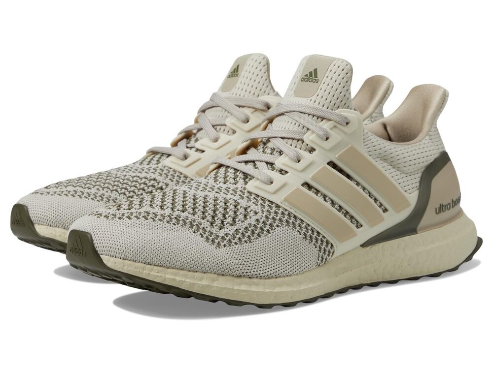 Adidas Men's Ultraboost 1.0 Running Shoes Alumina/Wonder Beige/Olive Strata 14 M